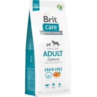 Brit Care Dog Grain-free Adult Salmon 12 kg - Granule pro dospělé psy