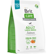 Brit Care Dog Grain-free Adult Large Breed Salmon 3 kg - Granule pro psy