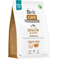 Brit Care Dog Grain-free Senior & Light 3 kg - Granule pro psy