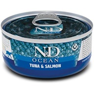 N&D OCEAN Cat Tuna & Salmon 70 g