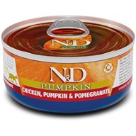 N&D PUMPKIN Cat Chicken, Pumpkin & Pomegranate 70 g
