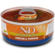 N&D PUMPKIN Cat Venison & Pumpkin 70 g