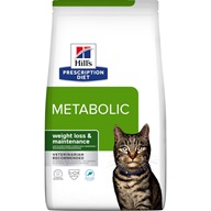 Hill's Prescription Diet Feline Metabolic tuňák 3 kg - Granule pro kočky, krmivo pro kočky