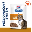 Hill's Prescription Diet Feline s/d kaps. 12 × 85 g - Konzervy pro kočky