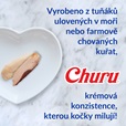 Inaba Churu cat snack tuňák & sýr 4x 14g - Pamlsky pro kočky