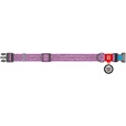 WAUDOG Re-cotton obojek 2 × 28–40 cm fialový - Obojky