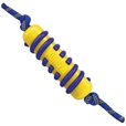 KONG Jaxx Brights Stick w/Rope L mix - Hračky pro psy