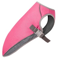 Canada Pooch chladicí vesta Chill Seeker vel. 14 růžová - Letní oblečky