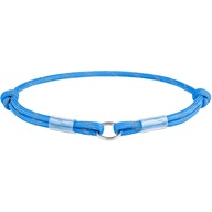WAUDOG Cord obojek na známku 0,4 × 25–45 cm modrý - Obojky na kovovou přezku