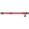 WAUDOG Re-cotton obojek 2 × 28–40 cm červený - Obojky