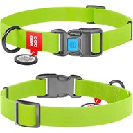 WAUDOG Waterproof obojek 1,5 × 25–35 cm zelený - Obojky na plastovou přezku