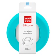 WAUDOG Silicone No Splash miska 0,75 l modrá - Misky a příslušenství