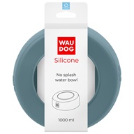 WAUDOG Silicone No Splash miska 1 l šedá - Misky a příslušenství