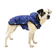 Samohýl Exclusive vesta Mia LUX ll modrá s tlapkami 36 cm - Oblečky pro psy: vesty, bundy, kombinézy