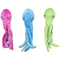 Hračka textil chobotnice Flamingo 35cm mix - Hračky pro psy