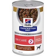 Hill's Prescription Diet Canine ON-care Chicken & Vegetables Stew konzerva 354 g - Konzervy pro psy