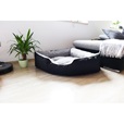 Samohýl Exclusive Buffy pelech rohový černý/šedý 60 × 60 cm - Pelíšky pro psy, pelechy, textilní boudy
