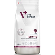 VetExpert VD 4T Hepatic Dog 12kg - Veterinární diety pro psy