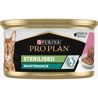 Pro Plan Cat Adult Sterilised Maintenance tuňák a losos v paštice 85 g