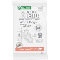 Nature's Protection Superior Care White Dogs Clear Vision Salmon 110 g - Pamlsky pro psy