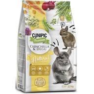 Cunipic Premium Chinchilla & Degu - činčila & osmák 2,5 kg - Krmivo