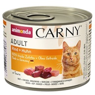 Animonda Carny cat  konz. - hovězí+kuře 200 g