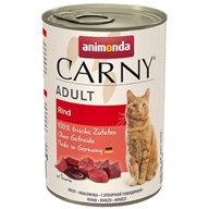 Animonda Carny cat  konz. - hovězí 400 g - Konzervy pro kočky