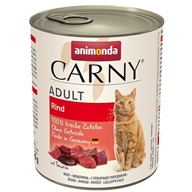 Animonda Carny cat  konz. - hovězí 800 g - Konzervy pro kočky
