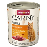 Animonda Carny cat  konz. - hovězí, kuřecí 800 g - Konzervy pro kočky