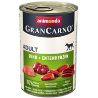 Animonda GranCarno dog  konz. - hovězí + kachna 400 g