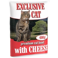 DELIKAN Exclusive Cat se sýrem 400 g - Granule pro kočky, krmivo pro kočky