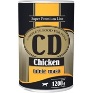 DELIKAN CD Chicken 1 200 g - Konzervy pro psy