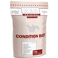 Delikan Original Condition Beef 1 kg - Granule pro psy