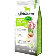 Eminent Puppy Lamb & Rice 15 kg + 2 kg zdarma - Granule pro psy