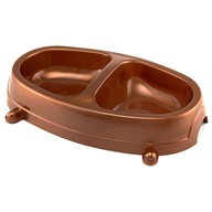 Trixie SUM PLAST dvojmiska mix barev 0,3 l - Plastové misky