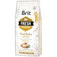 Brit Fresh Chicken with Potato Adult Great Life 12 kg - Granule pro psy