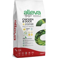 ALLEVA HOLISTIC Cat Dry Adult Chicken&Duck Hairball 5kg - Výprodej