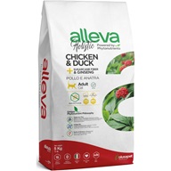 ALLEVA HOLISTIC Cat Dry Adult Chicken&Duck Neutered 5kg - Granule s krátkou exp.