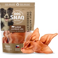 DOG SNAQ vepřové ucho sušené 4 ks