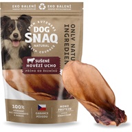DOG SNAQ hovězí ucho sušené 1 ks - Pamlsky pro psy
