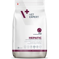 VetExpert VD 4T Hepatic Dog 2kg - Veterinární diety pro psy