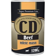 DELIKAN CD Beef 1 200 g - Konzervy pro psy