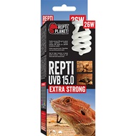 Žárovka terarijní UVB 15.0, 26W Repti Planet - Osvětlení