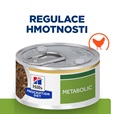 Hill's Prescription Diet Feline Metabolic Weight Loss kuře a zelenina 82 g - Konzervy pro kočky