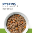 Hill's Prescription Diet Feline Metabolic Weight Loss kuře a zelenina 82 g - Konzervy pro kočky
