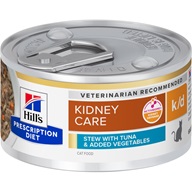 Hill's Prescription Diet Feline Kidney Care k/d tuňák a zelenina 82 g - Konzervy a kapsičky pro kočky