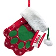 Hračka plyš vánoč. pytlík packa KONG L - Hračky pro kočky, catnip