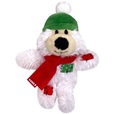 KONG Holiday Softies Bear mix - Hračky pro kočky, catnip
