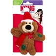 KONG Holiday Softies Bear mix - Hračky pro kočky, catnip