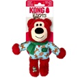 KONG Holiday Wild Knots Bear S/M mix - Hračky pro psy